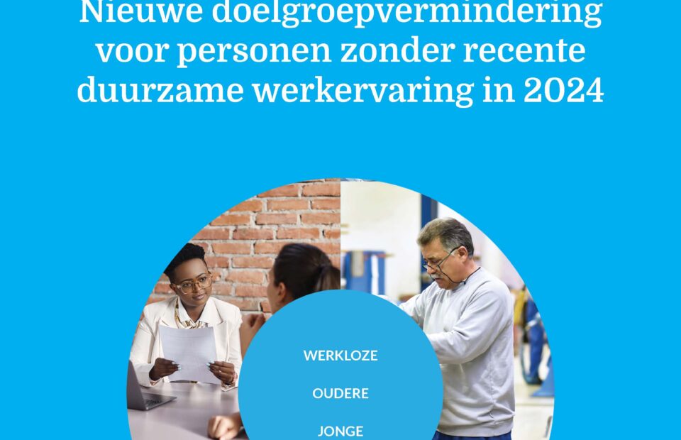 nieuwe doelgroepvermindering